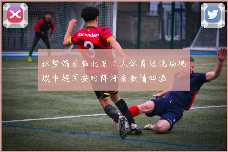 林梦鸽亲临北京工人体育场现场观战中超国安对阵河南激情四溢